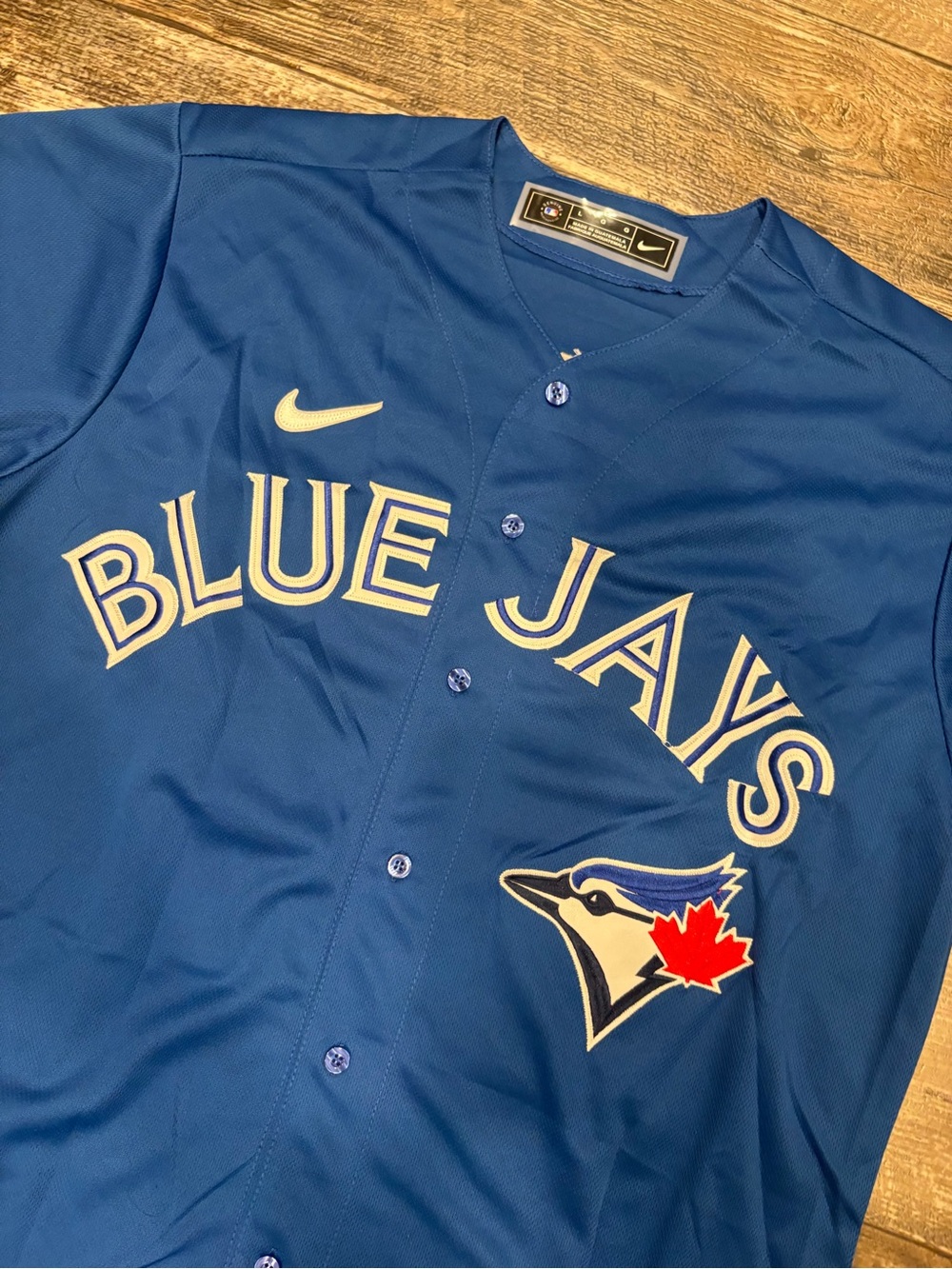 Vladimir Guerrero (sz below) Toronto Blue Jays jersey baseball blue - Picture 3 of 3